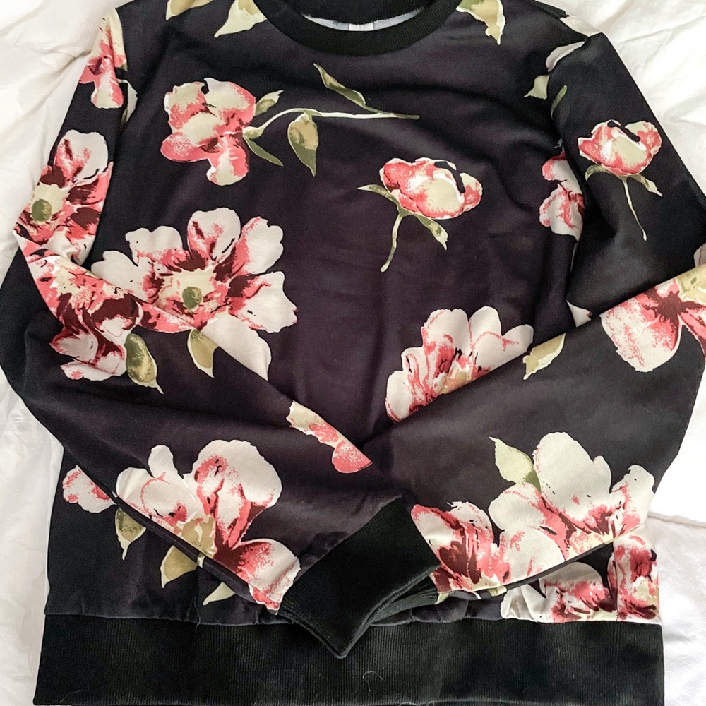 Floral Sweatshirt